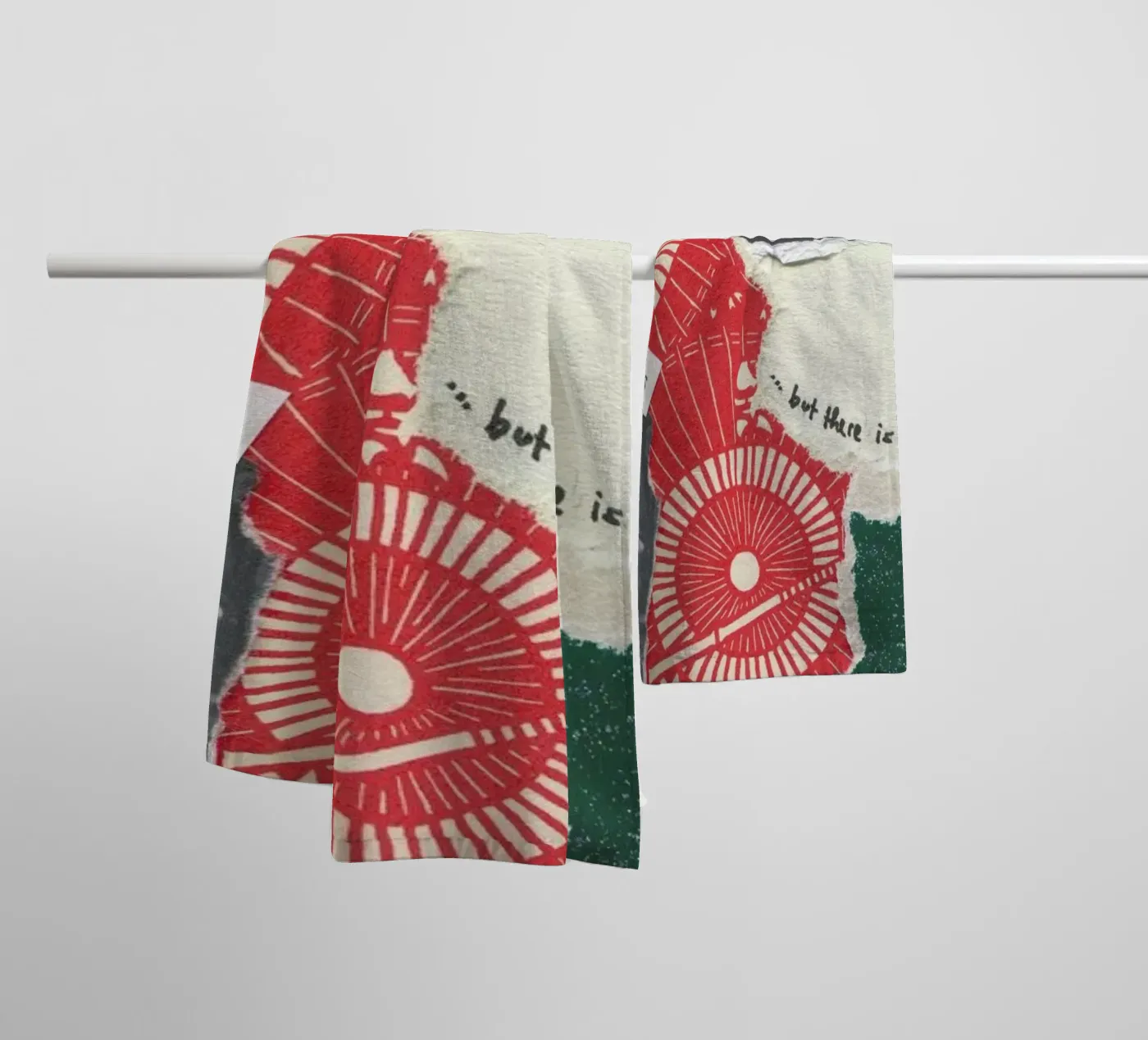 John Rawls towel by The Pick-Up Theorist