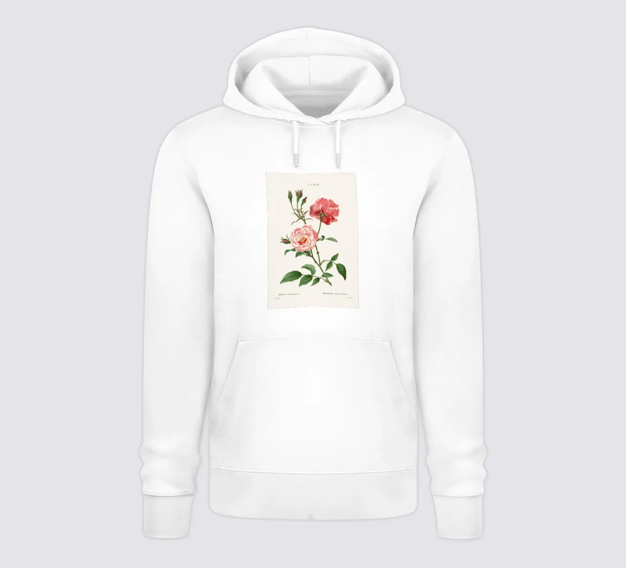 Rosier - Toujours Fleuri felpa con cappuccio da Astër