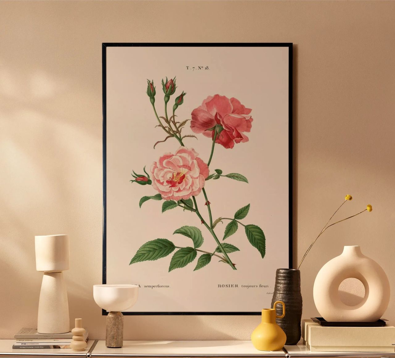 Rosier - Toujours Fleuri Poster von Astër