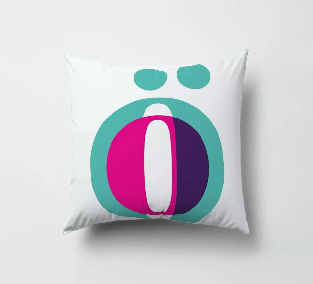 Magenta/Mint Ö cuscino da Studio One