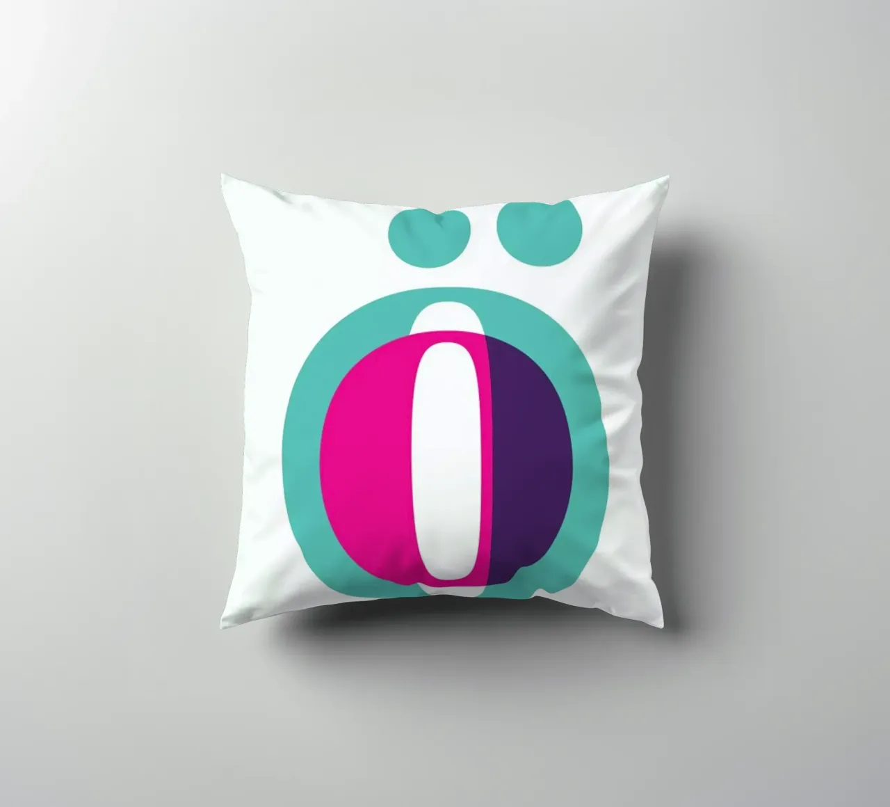 Magenta/Mint Ö cuscino da Studio One