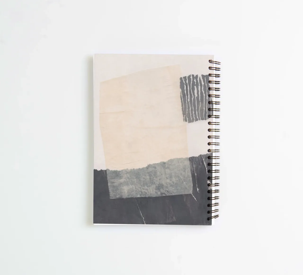 Abstract Composition #1 spiral notebook by Alisa Galitsyna
