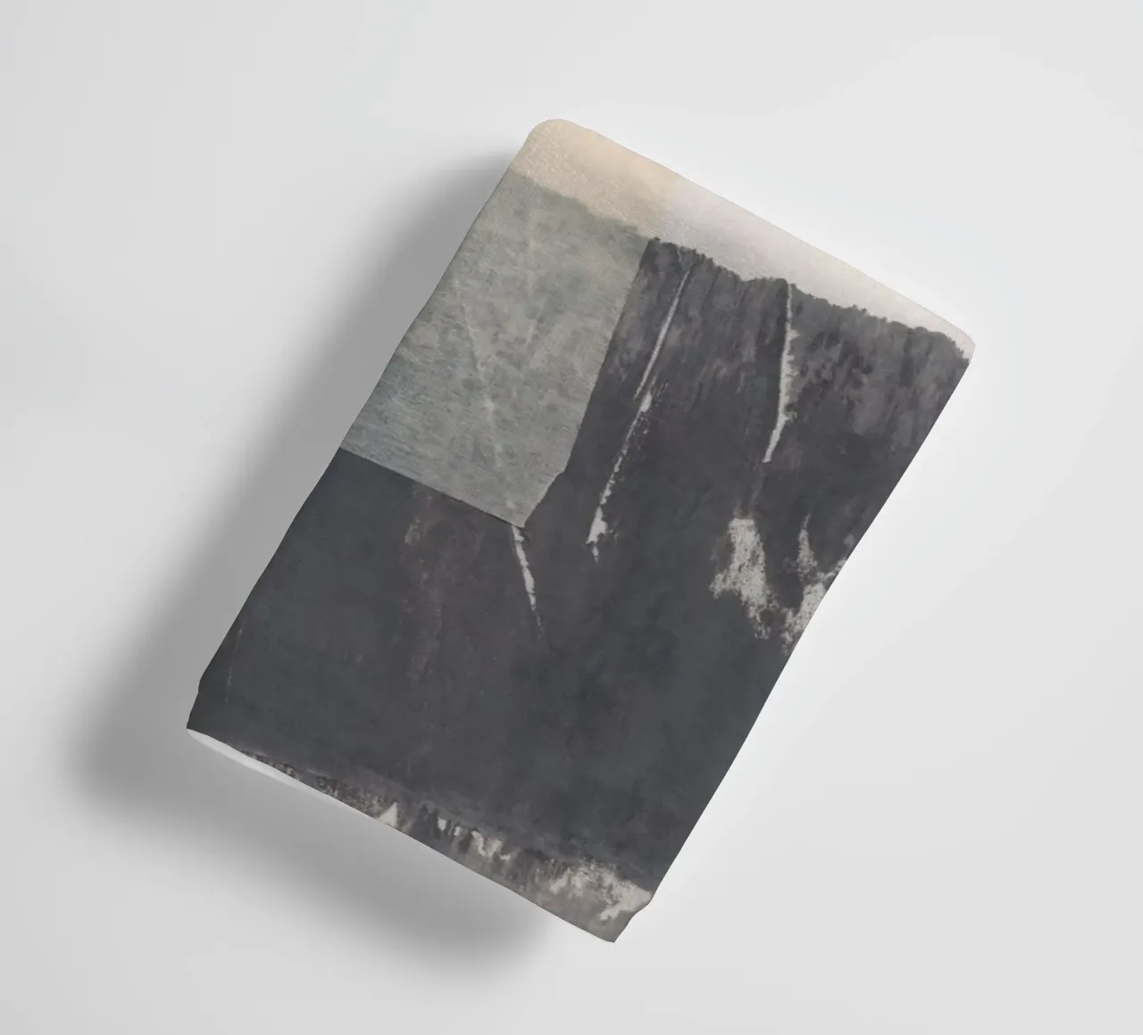 Abstracte compositie #1 badhanddoek van Alisa Galitsyna