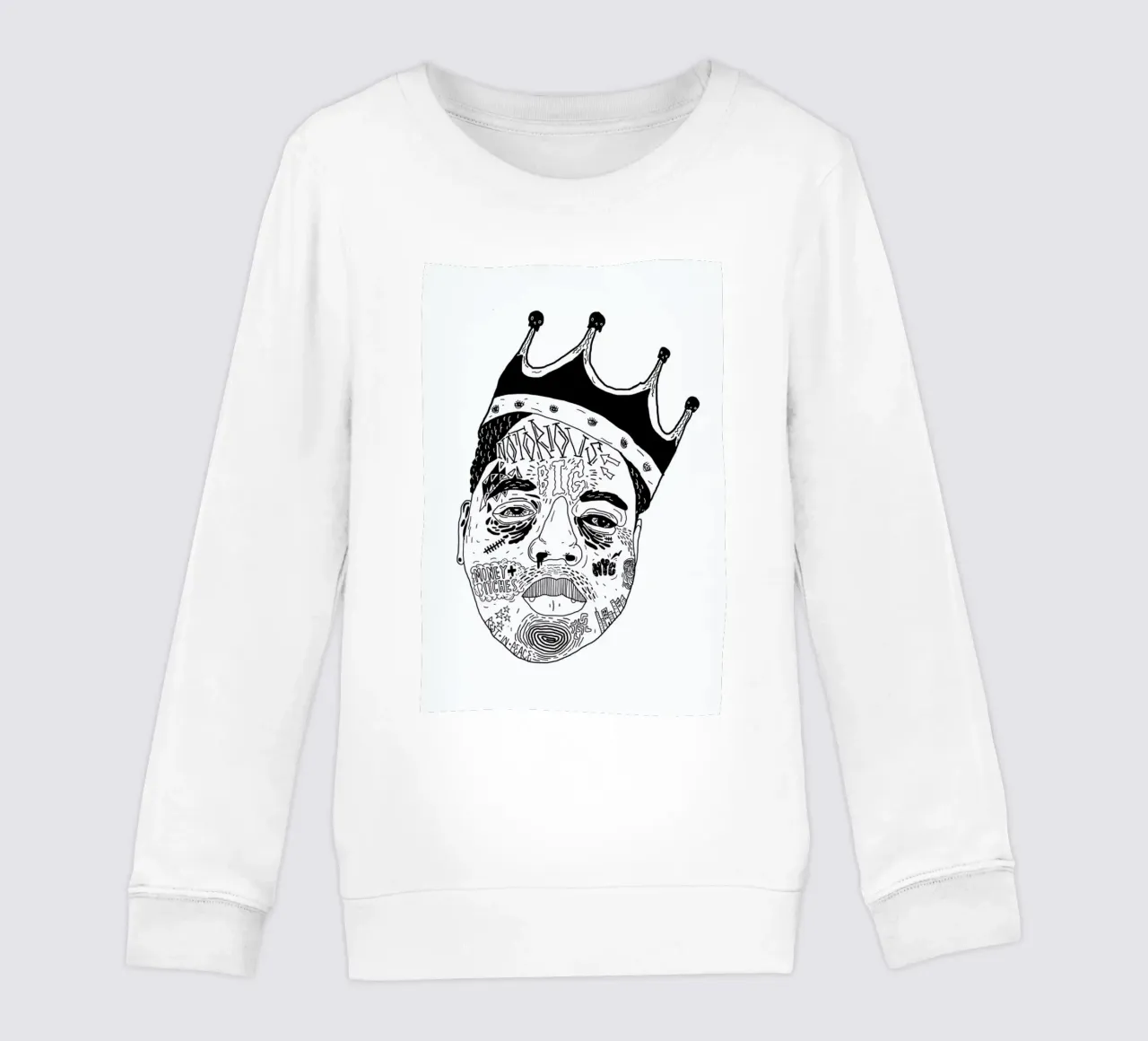 Biggie Kinder Sweatshirt von Nick Cocozza