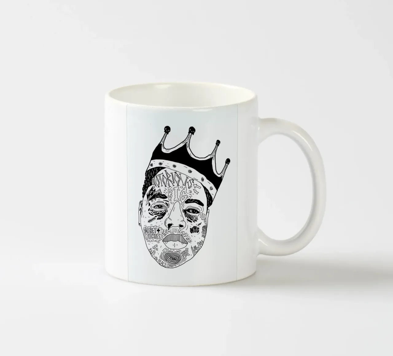 Biggie tazza in ceramica da Nick Cocozza