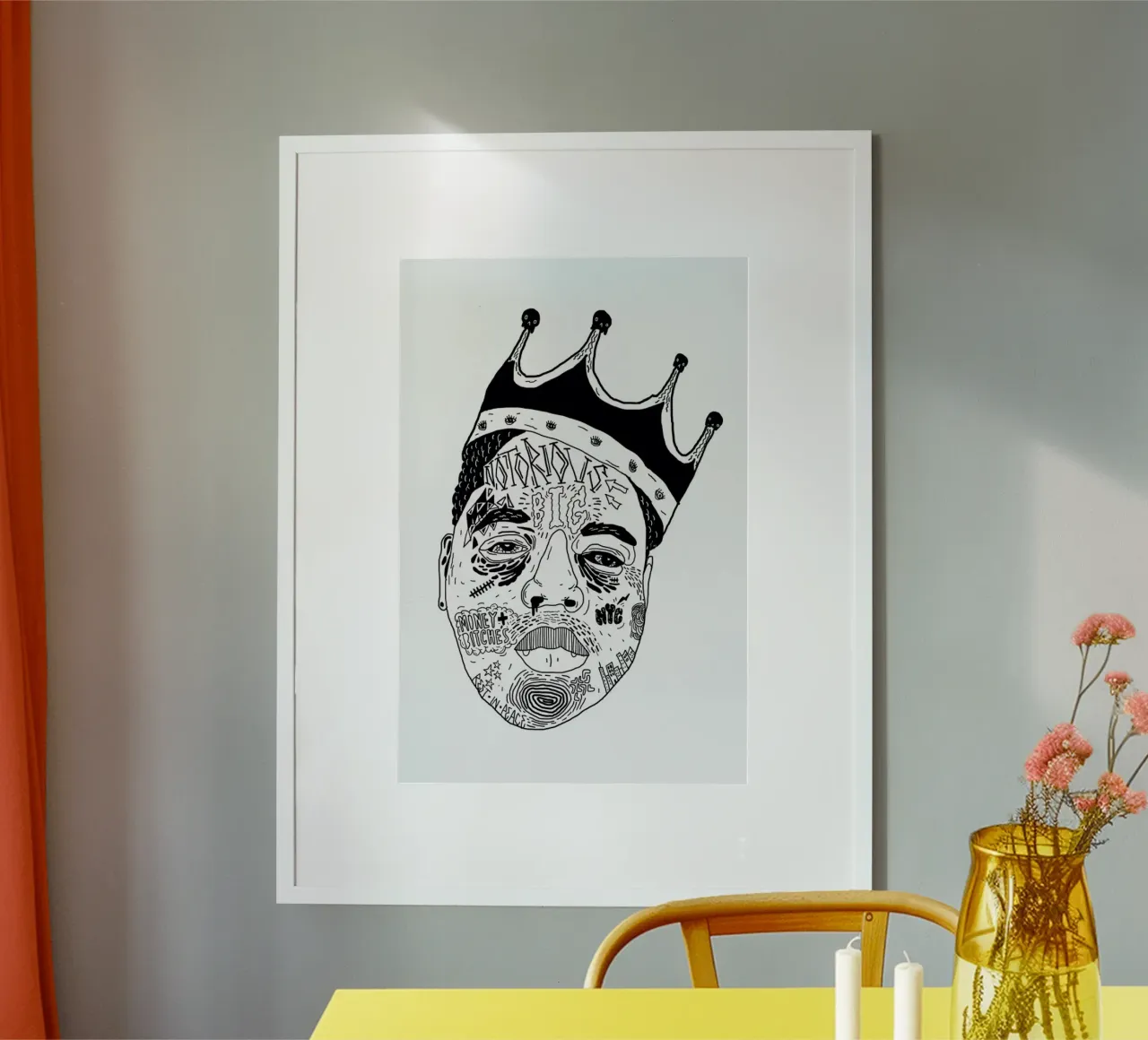 Biggie carta hahnemühle da Nick Cocozza