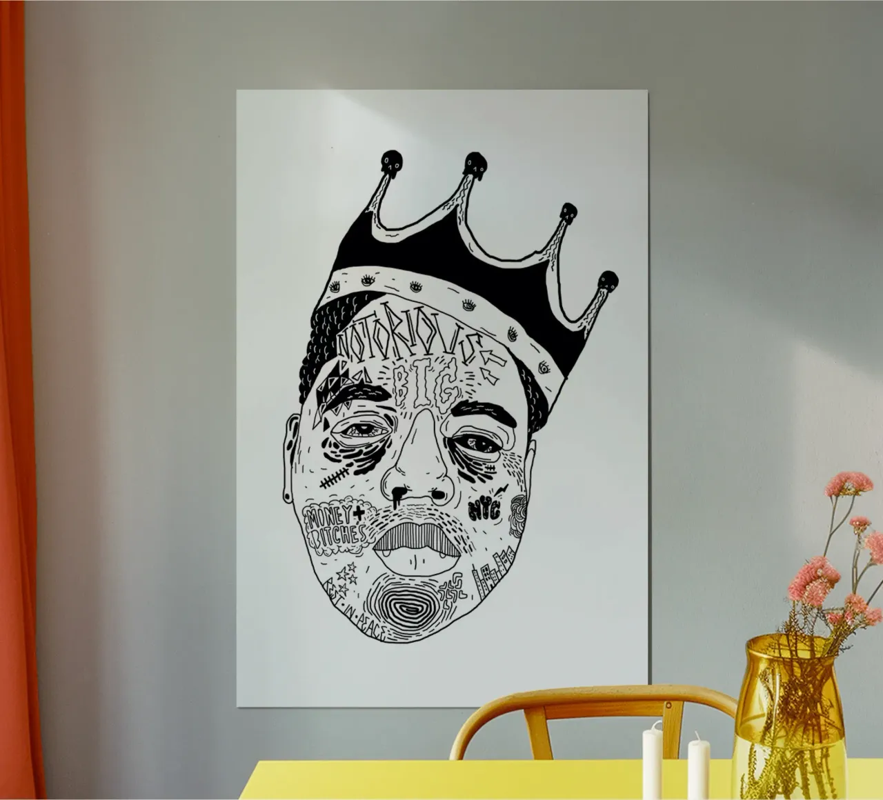 Biggie poster da Nick Cocozza