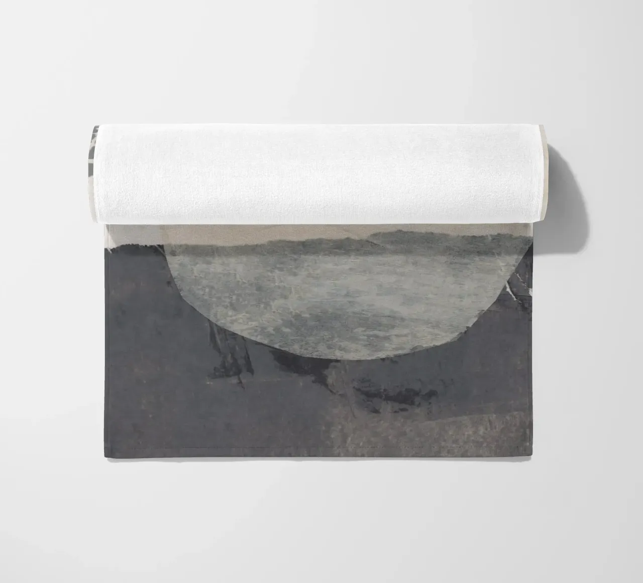 Abstracte compositie #2 strandhanddoek van Alisa Galitsyna