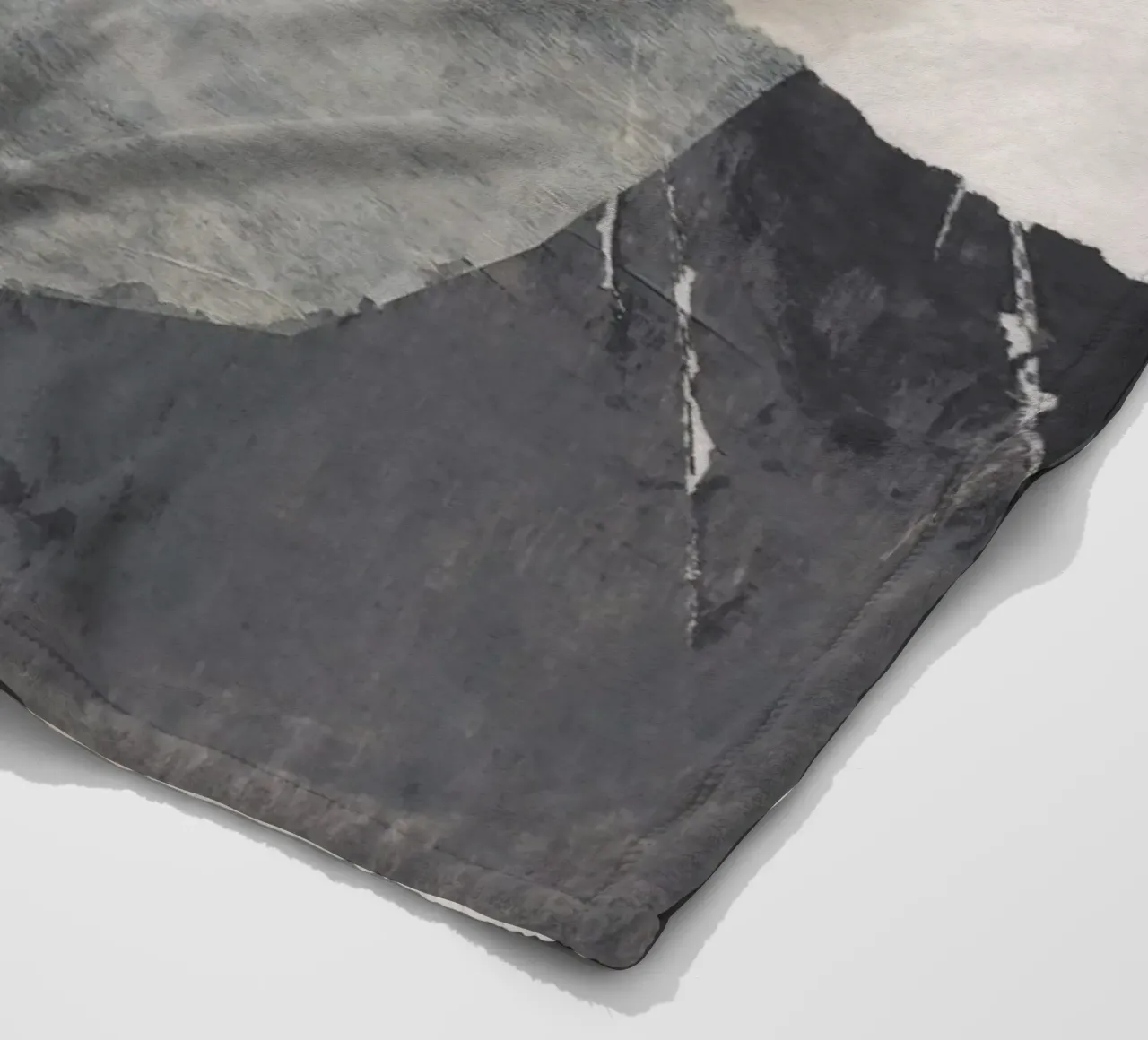 Abstracte compositie #2 fleecedeken van Alisa Galitsyna