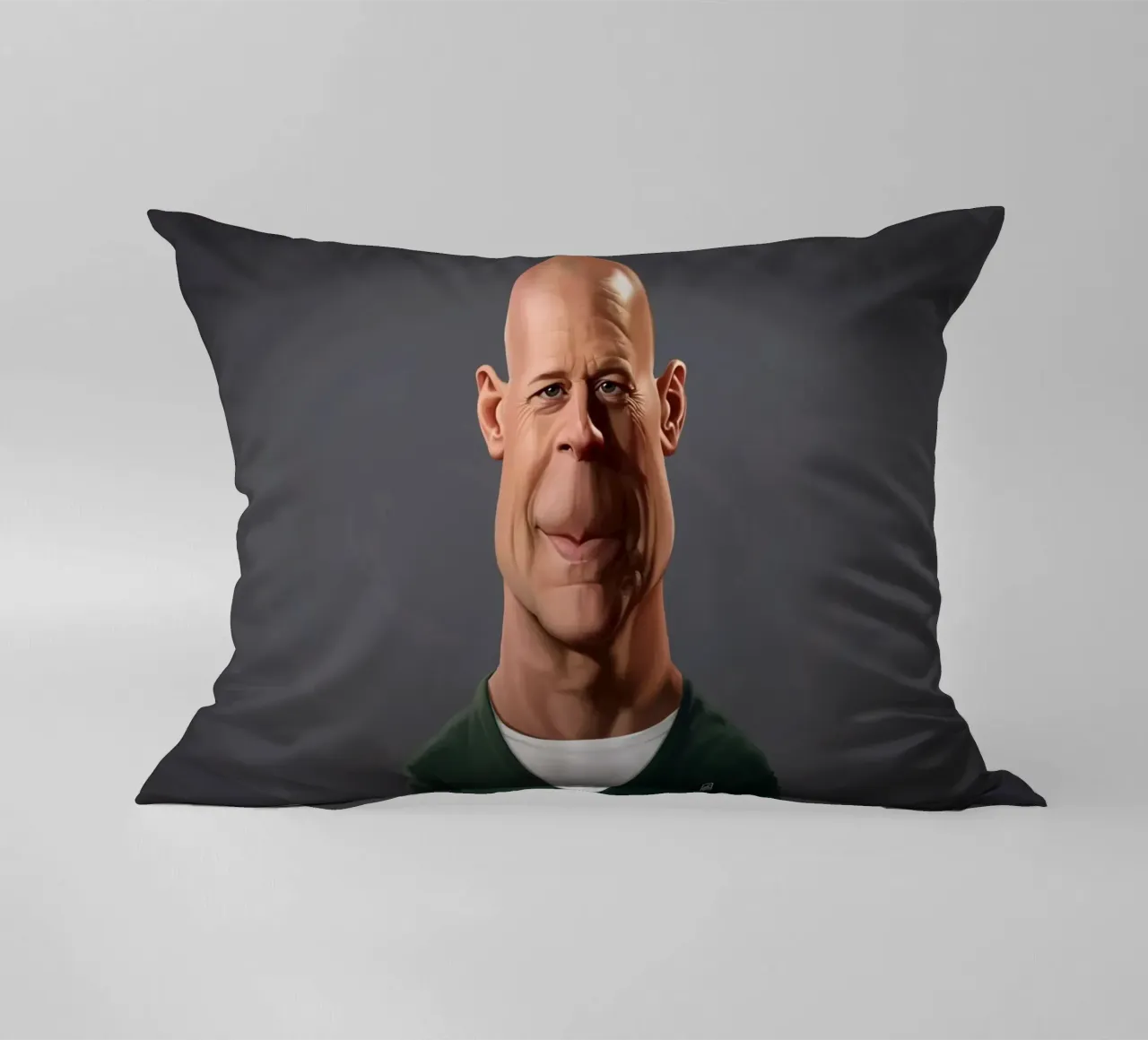 Bruce Willis cuscino da Rob Art | Illustration