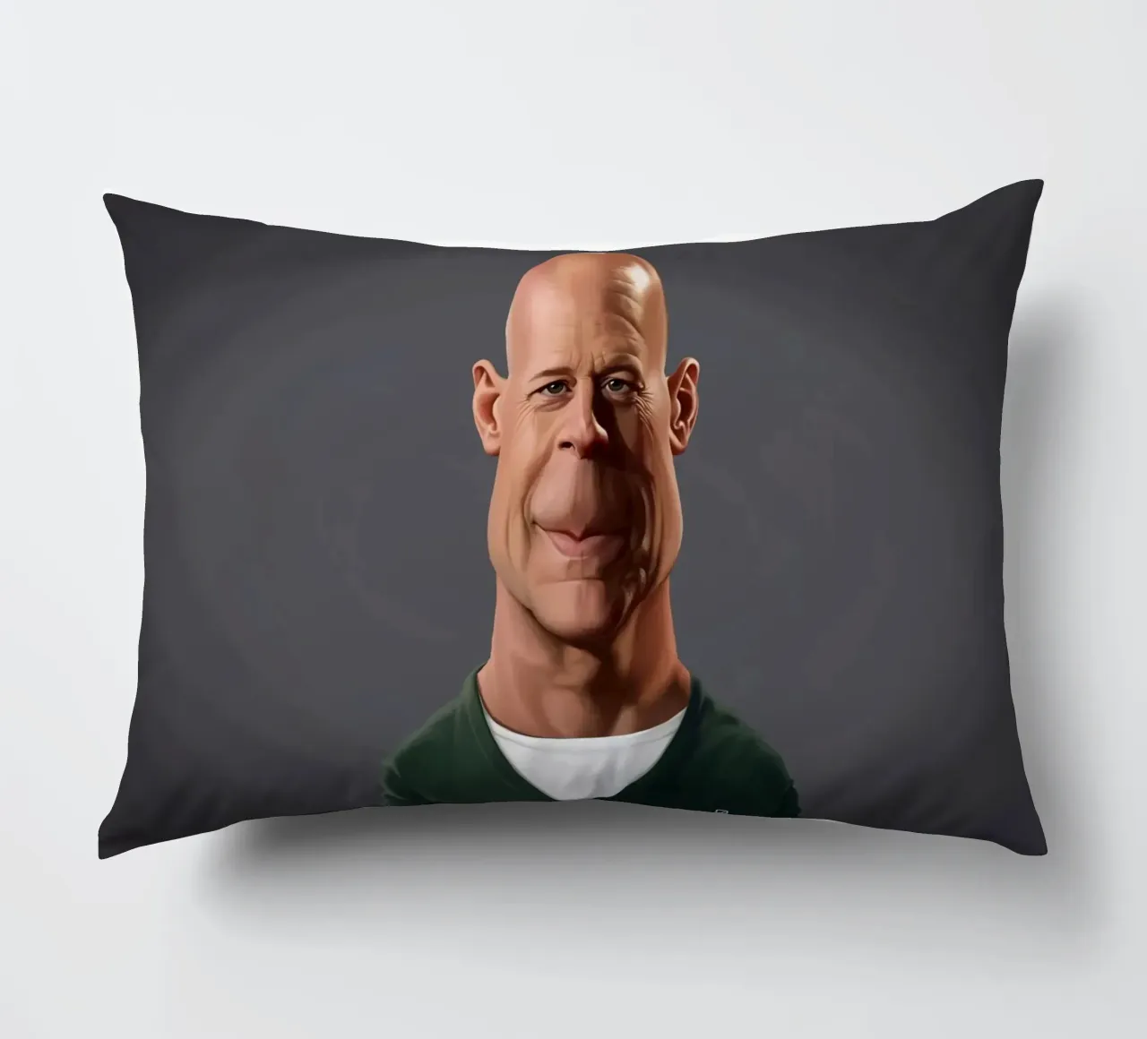 Bruce Willis cuscino da Rob Art | Illustration