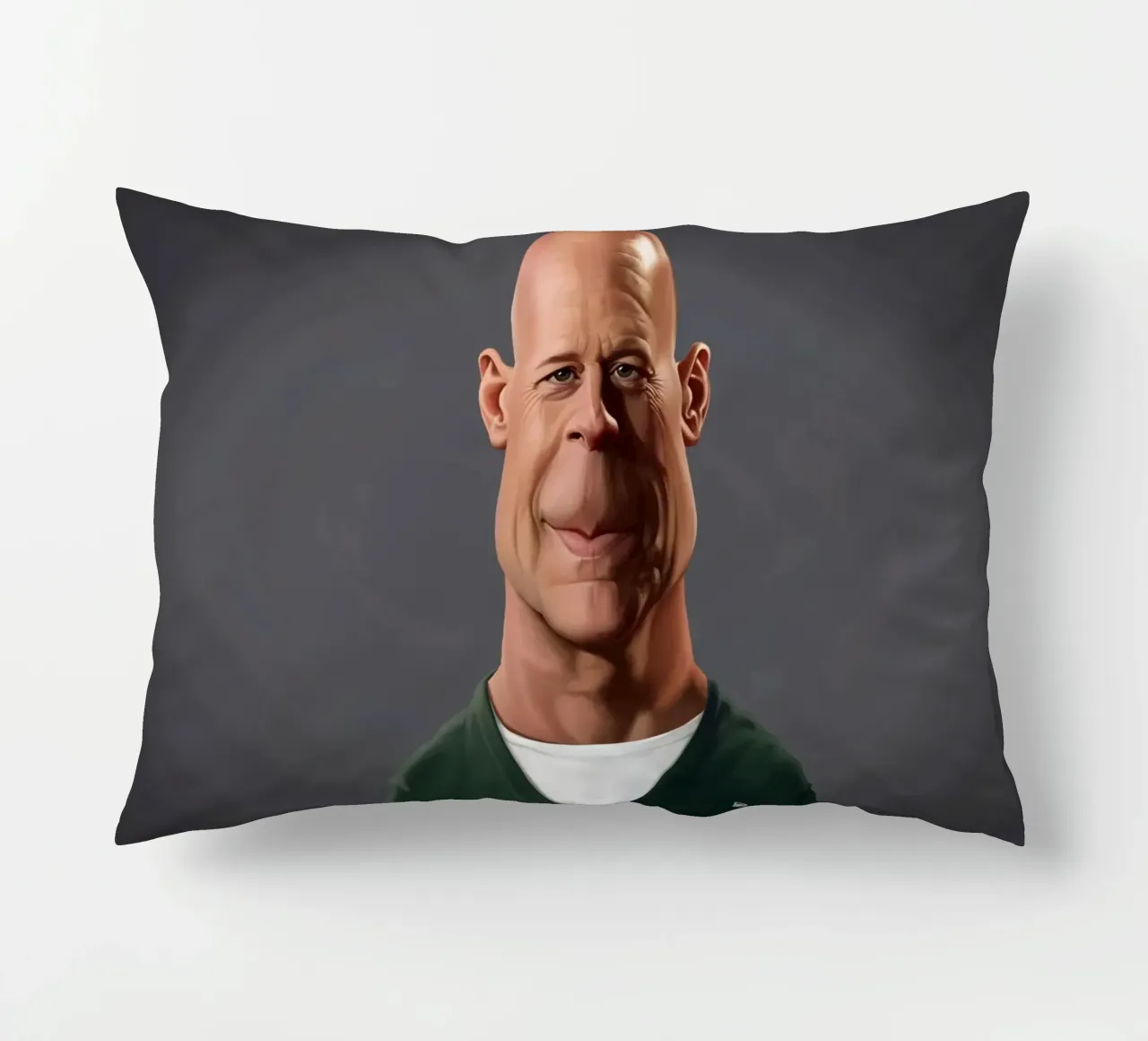 Bruce Willis cuscino da Rob Art | Illustration