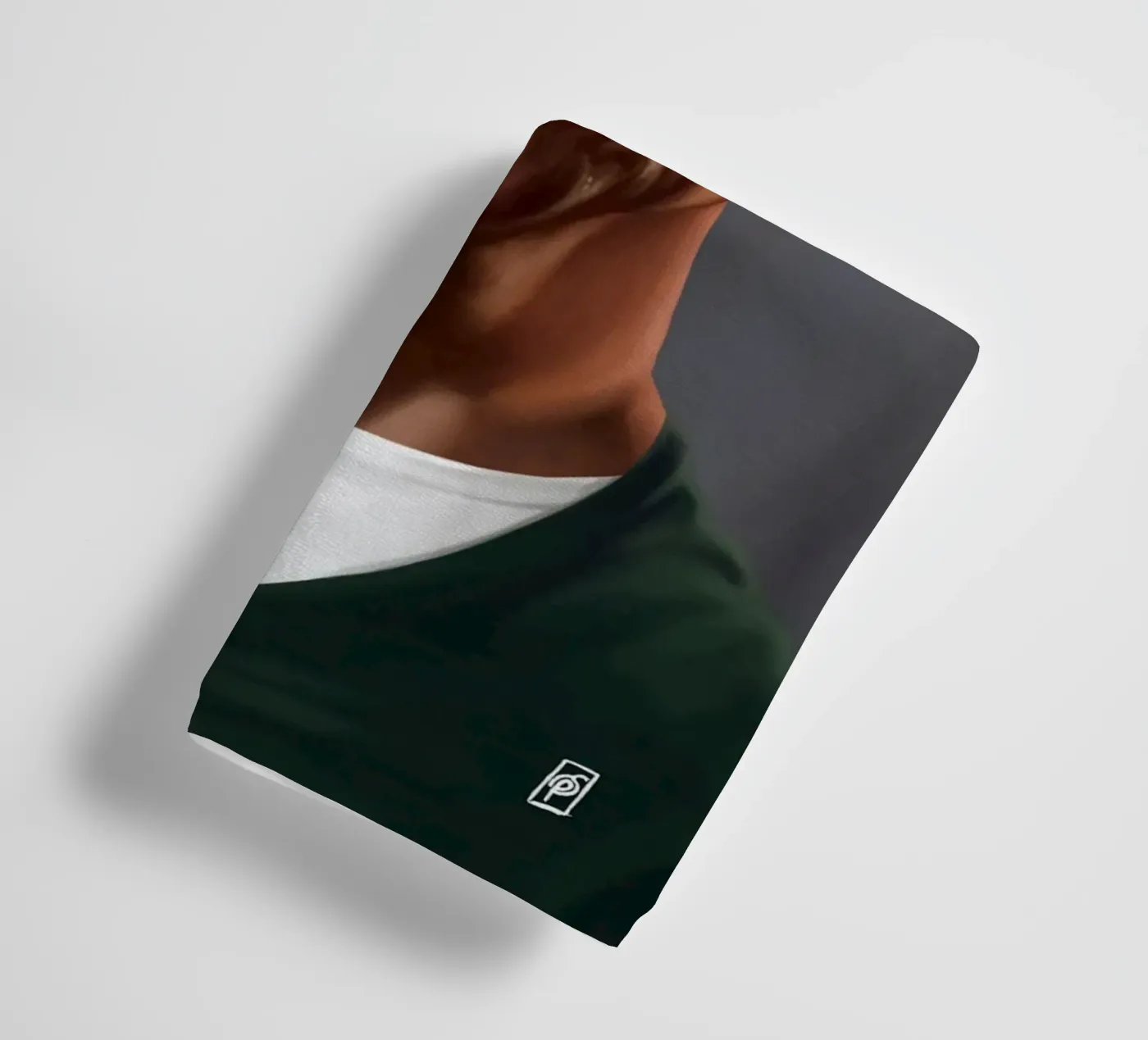 Bruce Willis towel by Rob Art | Illustration