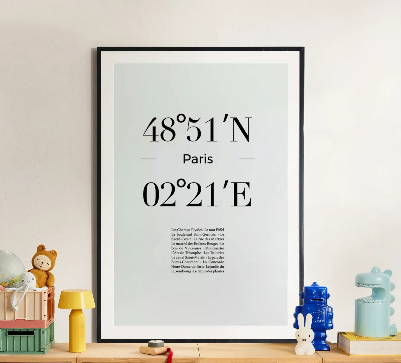 Paris poster by Studio One