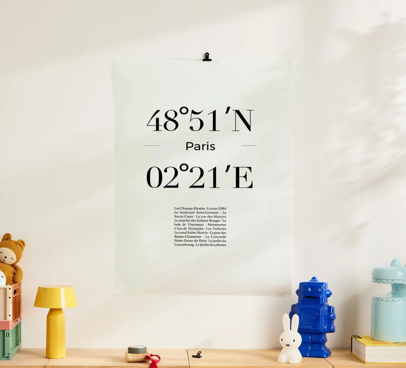 Paris poster by Studio One
