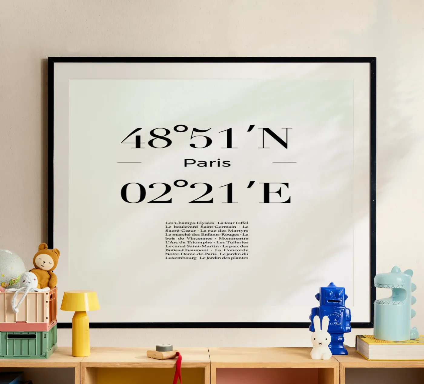 Paris poster by Studio One