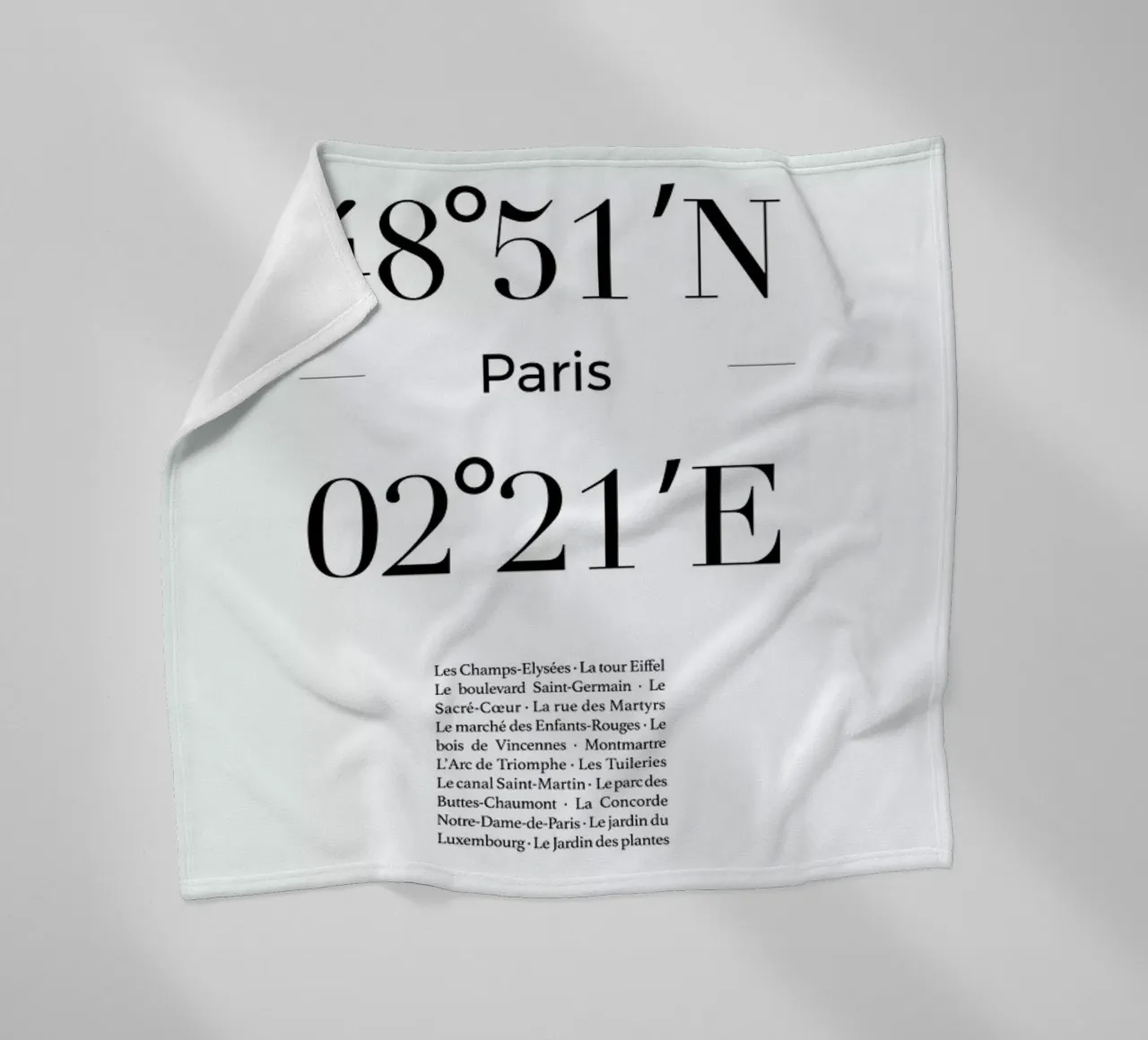 Paris coperta in pile da Studio One