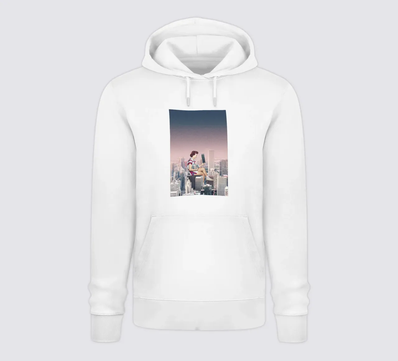 The Hustle felpa con cappuccio da Maarten Léon