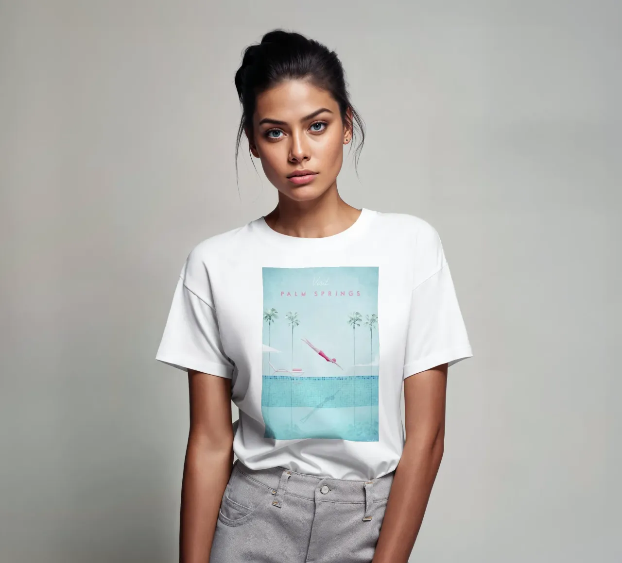 Palm Springs t-shirt da Henry Rivers