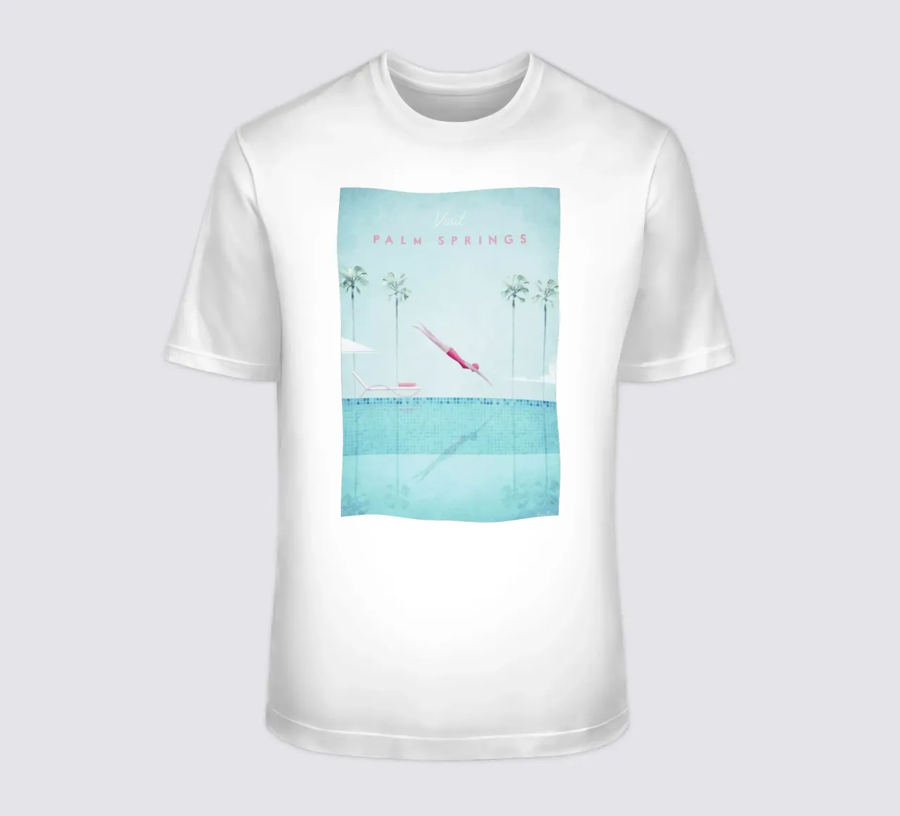 Palm Springs t-shirt da Henry Rivers