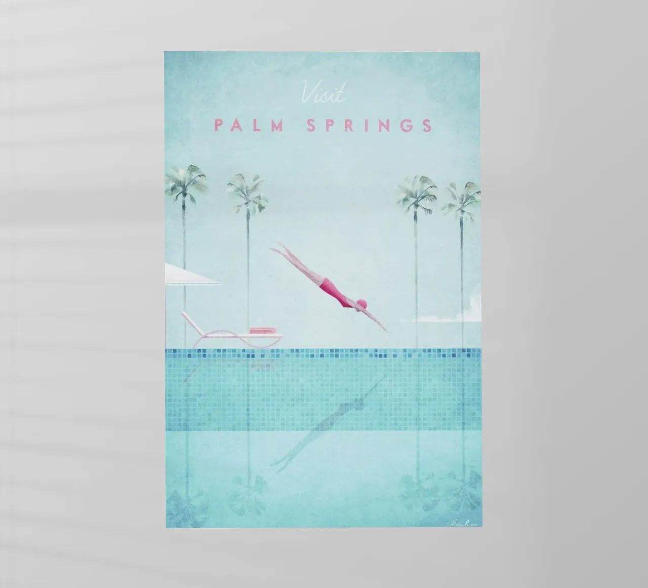 Palm Springs pellicola backlit da Henry Rivers