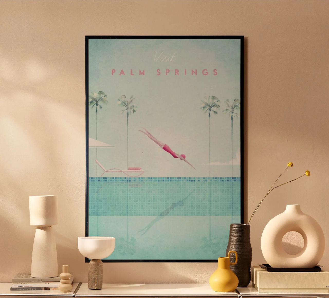 Palm Springs Poster von Henry Rivers