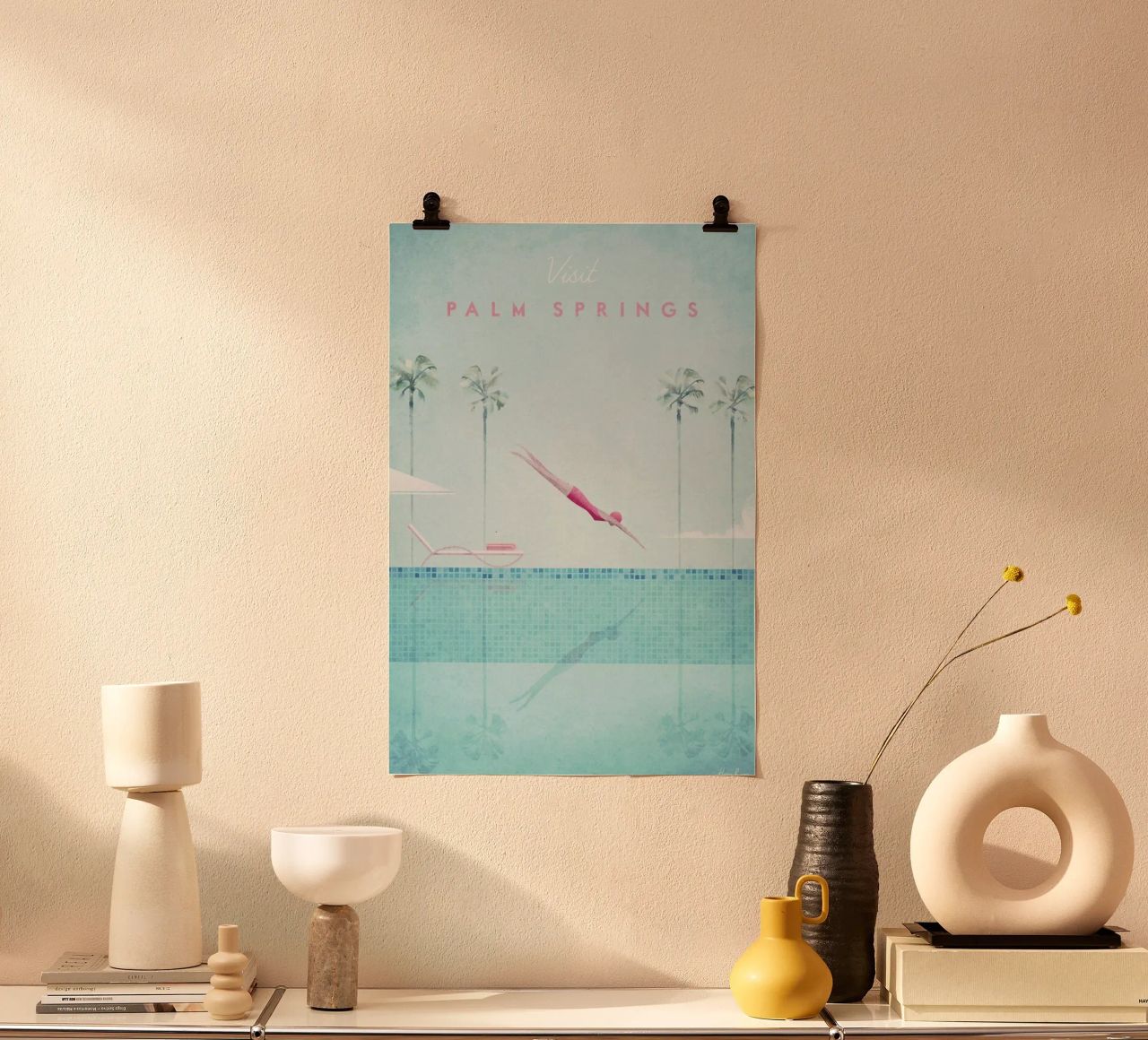 Palm Springs Poster von Henry Rivers