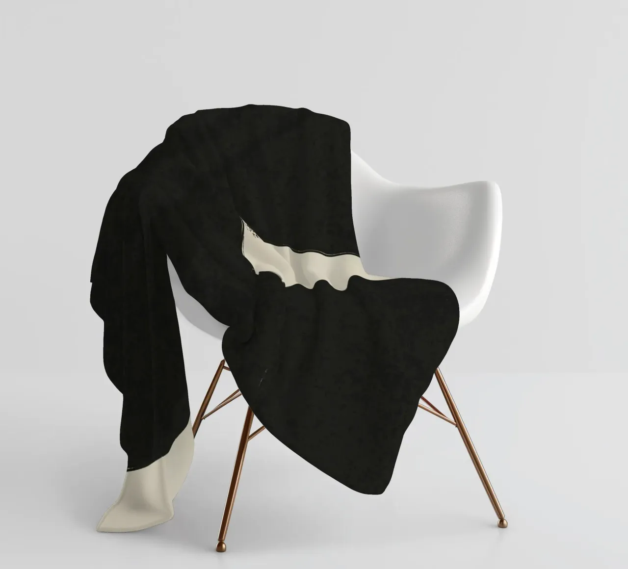 Finding Balance #2 fleece blanket by Alisa Galitsyna