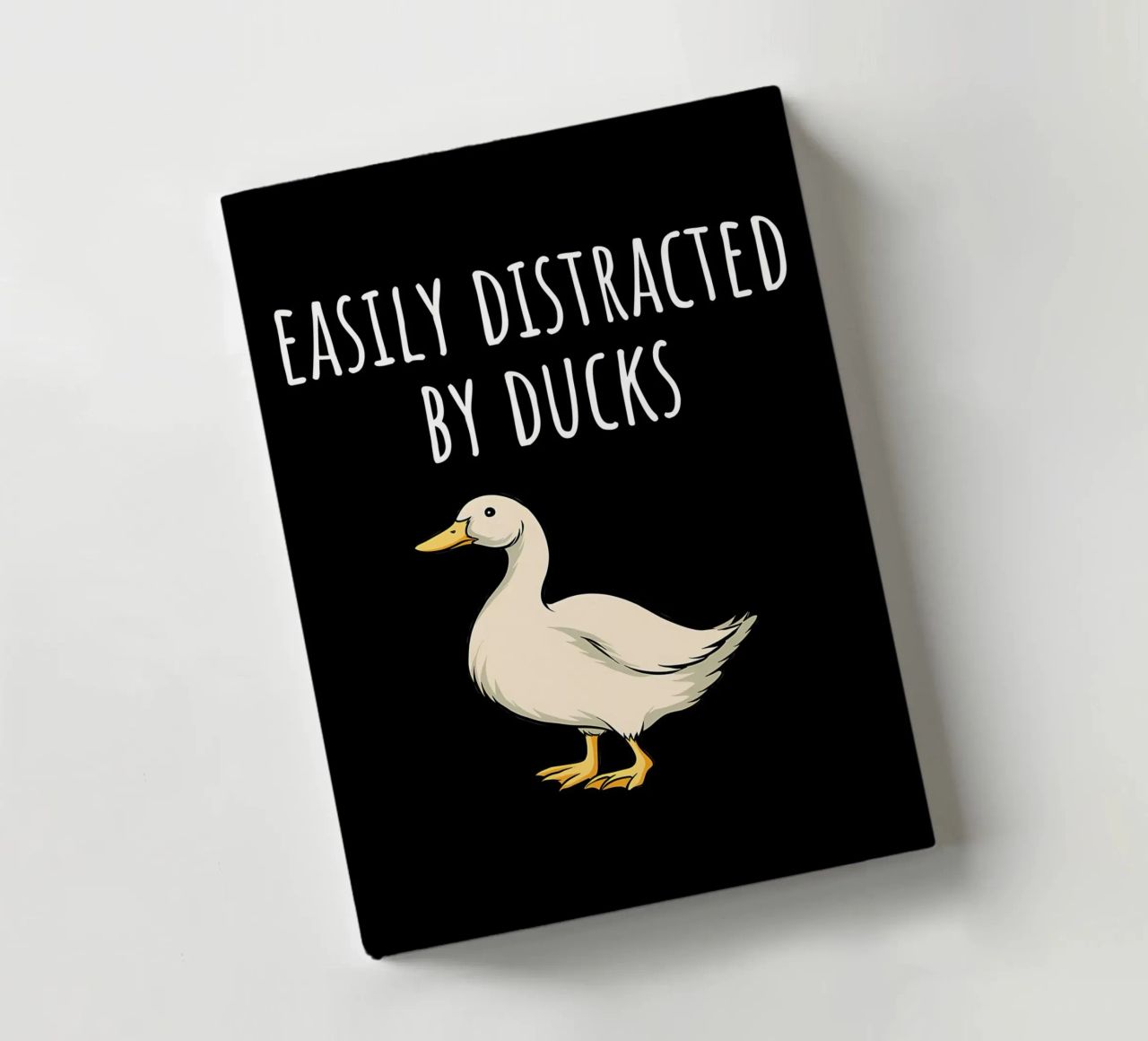 Duck & Let It Hit Someone Else notebook by Jacari