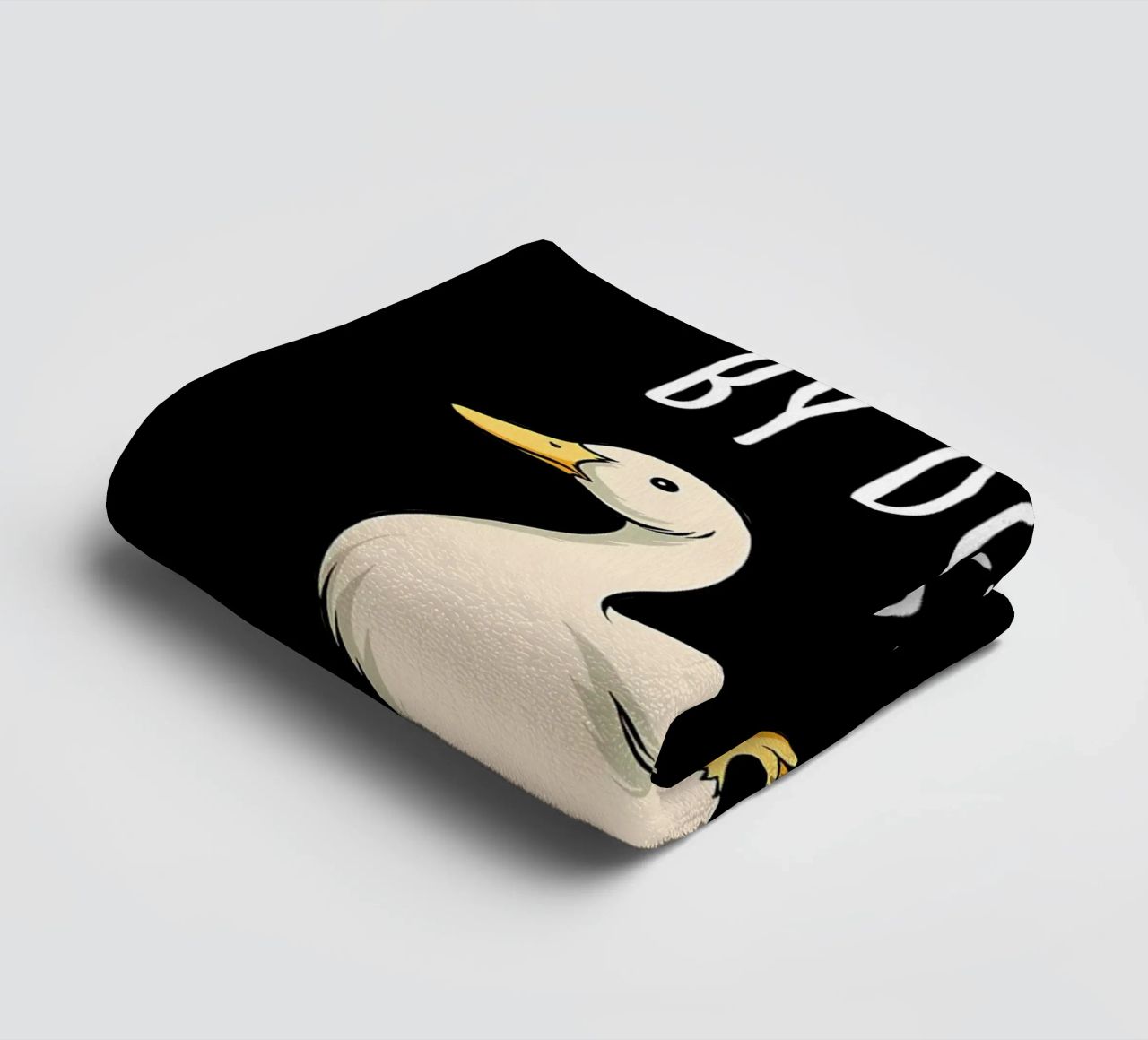 Duck & Let It Hit Someone Else towel by Jacari