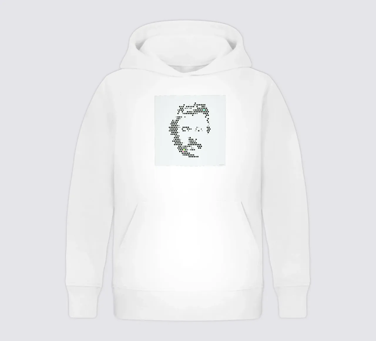 Friedrich Nietzsche in Dots felpa bambino con cappuccio da The Sound of Applause
