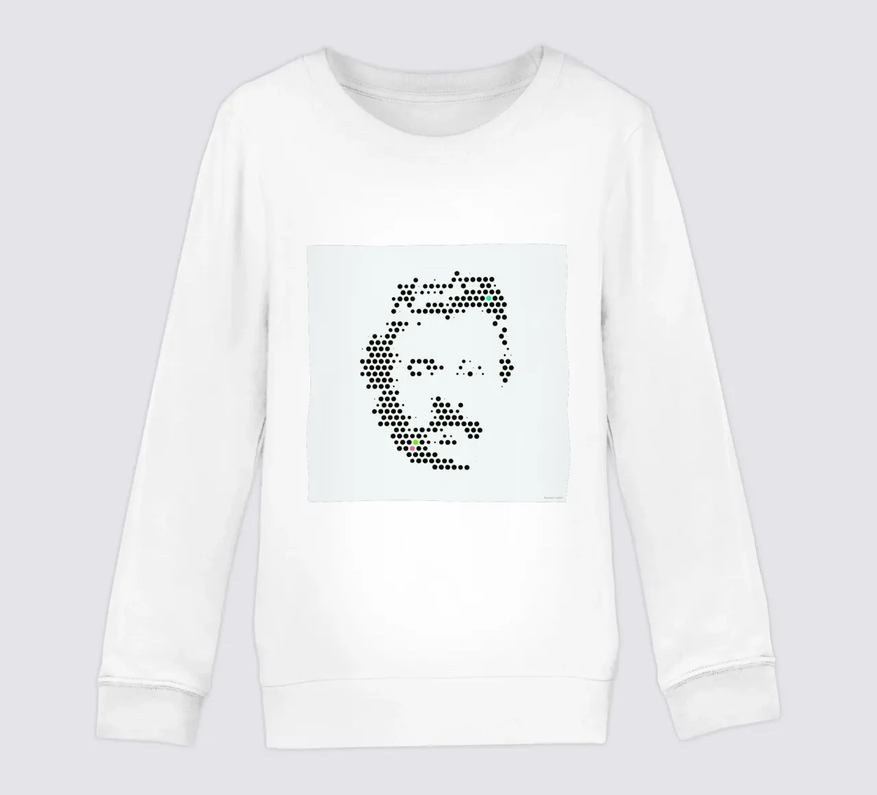 Friedrich Nietzsche in Dots felpa bambino da The Sound of Applause