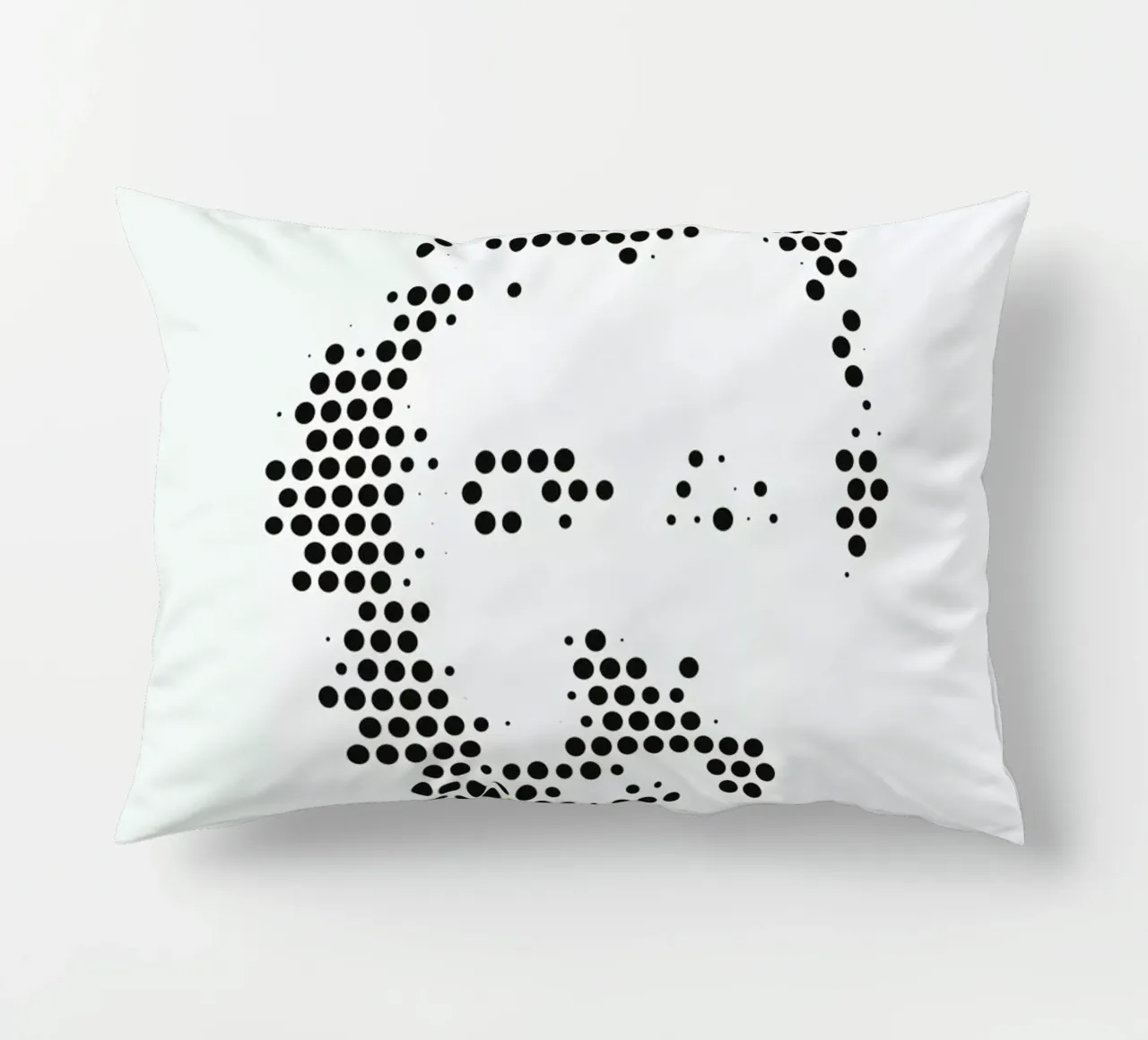 Friedrich Nietzsche in Dots cojín de The Sound of Applause