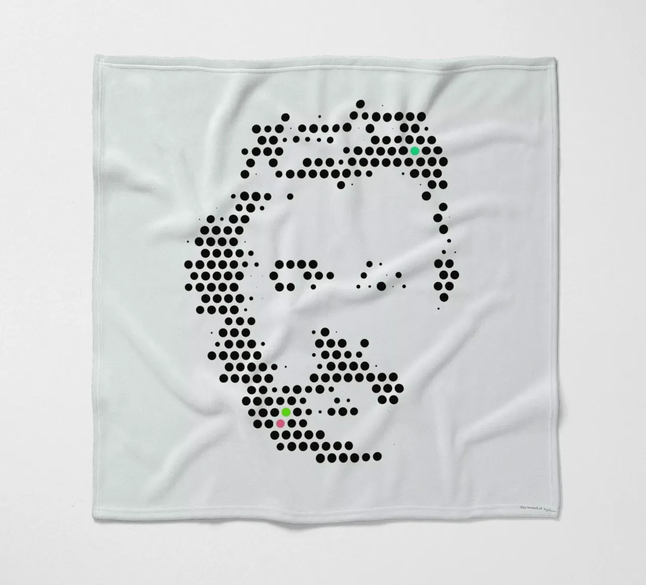 Friedrich Nietzsche in Dots coperta in pile da The Sound of Applause