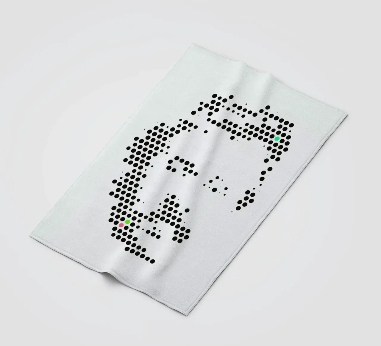 Friedrich Nietzsche in Dots coperta in pile da The Sound of Applause