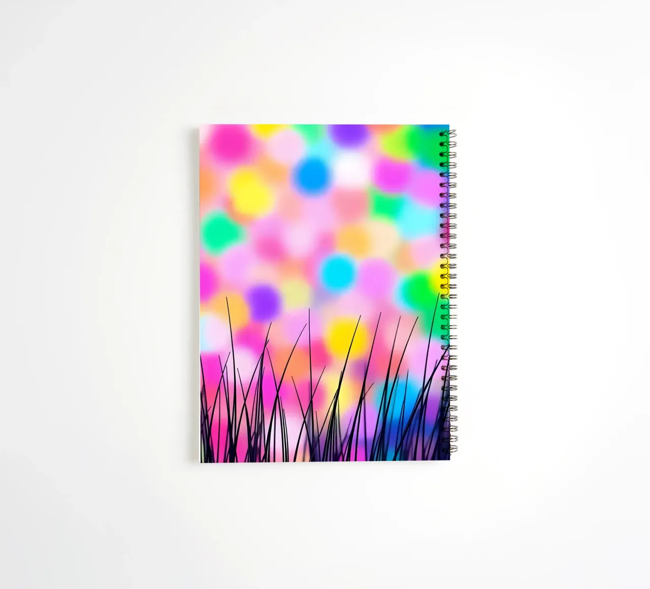 Play of colours_1 spiral notebook by Farb- und Blütenzauber by LK