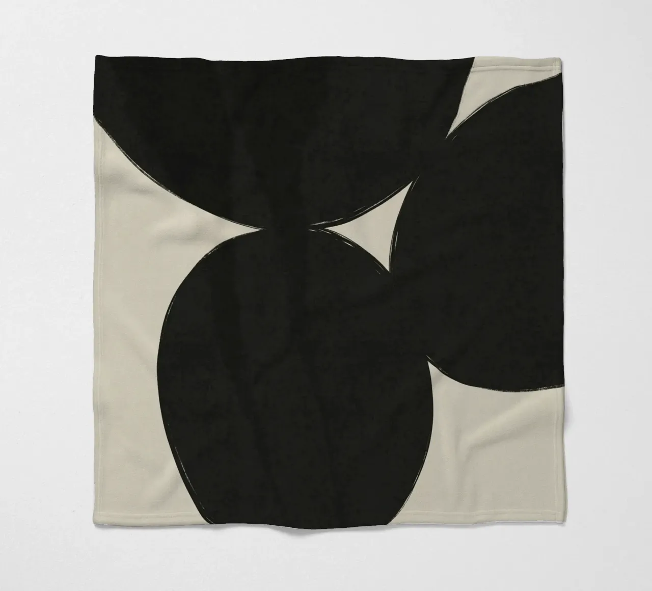 Finding Balance #1 fleece blanket by Alisa Galitsyna