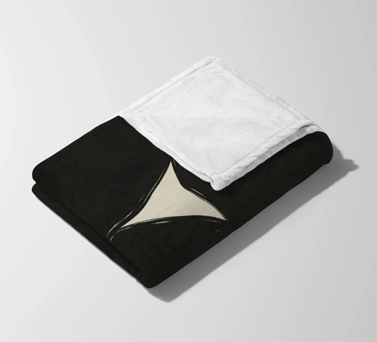 Finding Balance #1 fleece blanket by Alisa Galitsyna