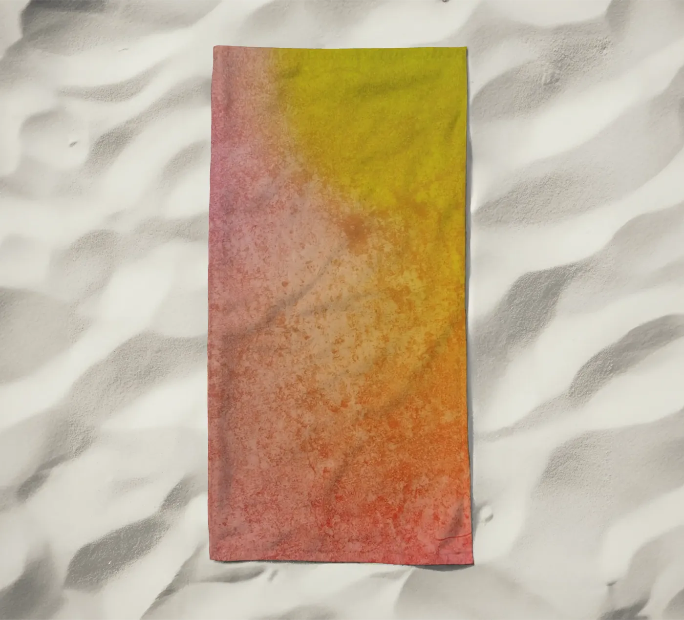 Mars beach towel by Elena Veronese