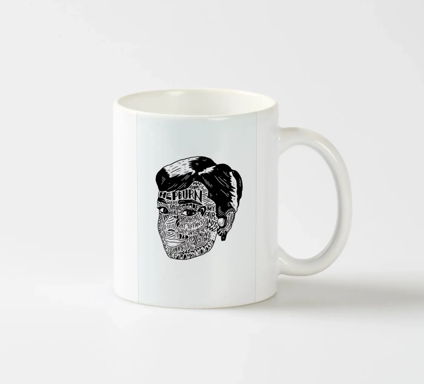 Audrey ceramic mug by Nick Cocozza