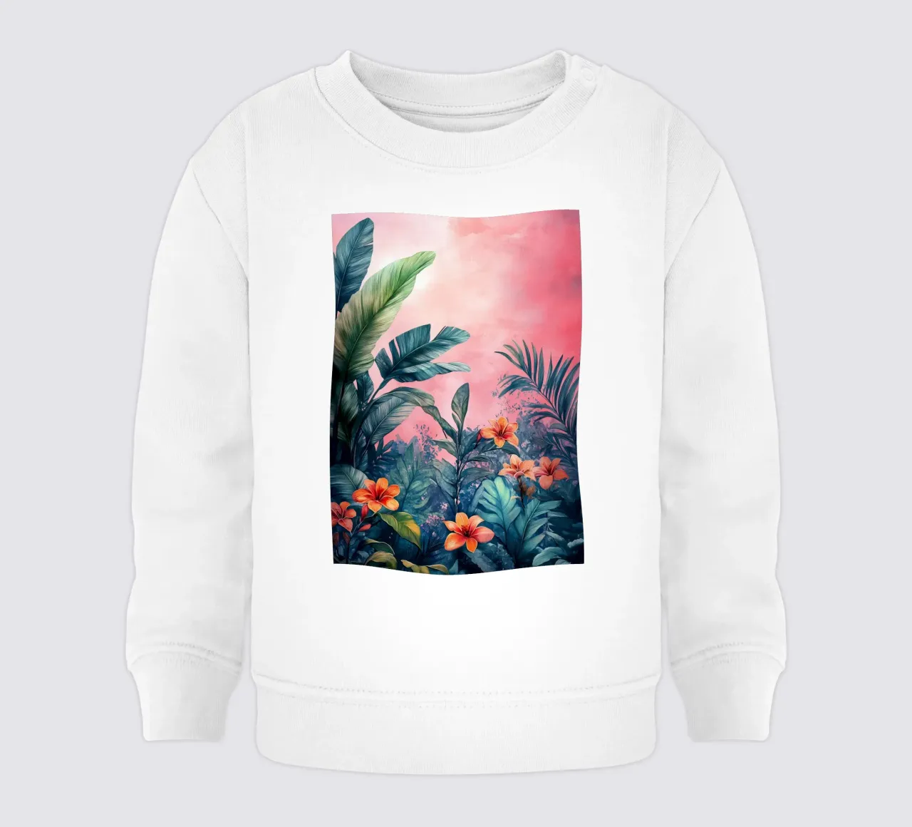 Isola tropicale felpa neonato da Justyna Jaszke JBJart