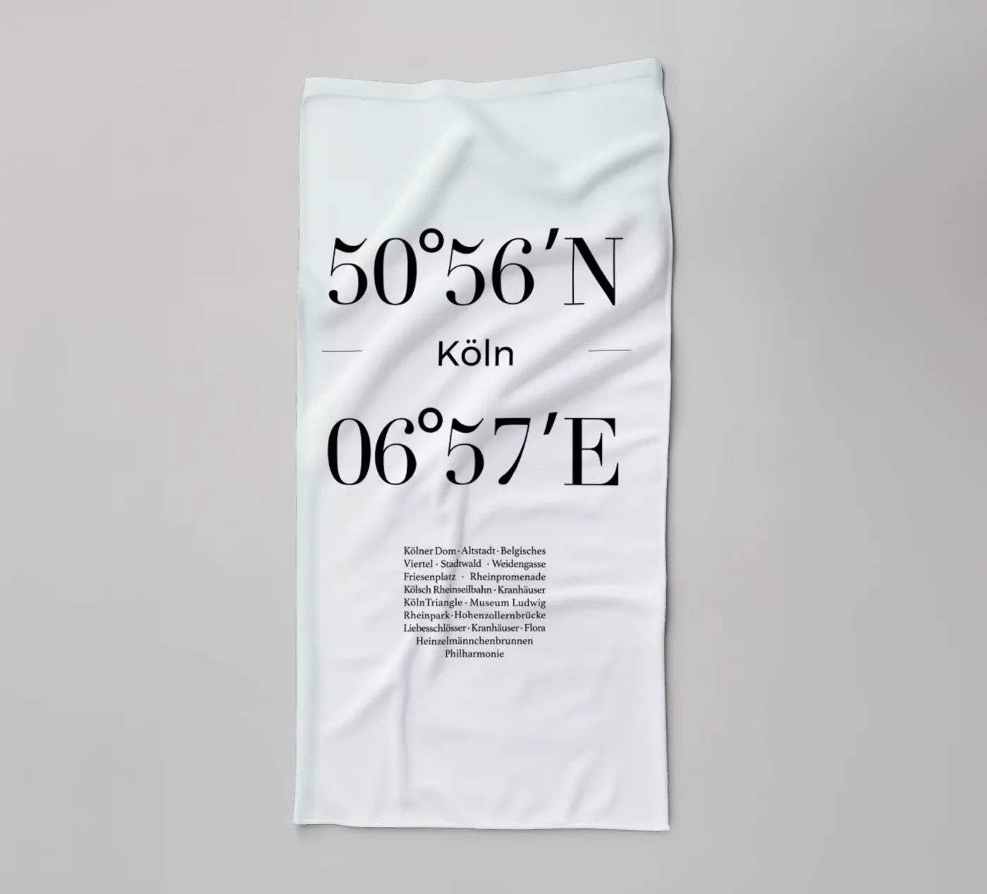 Köln towel by Studio One