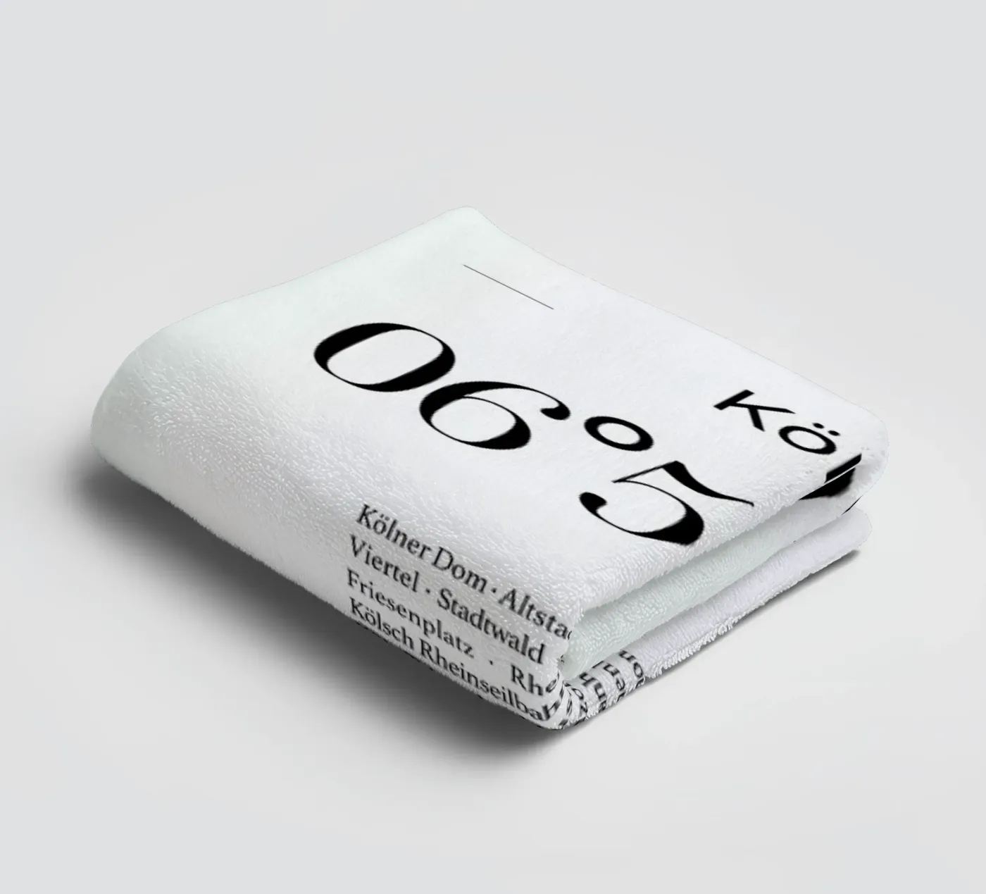 Köln badhanddoek van Studio One