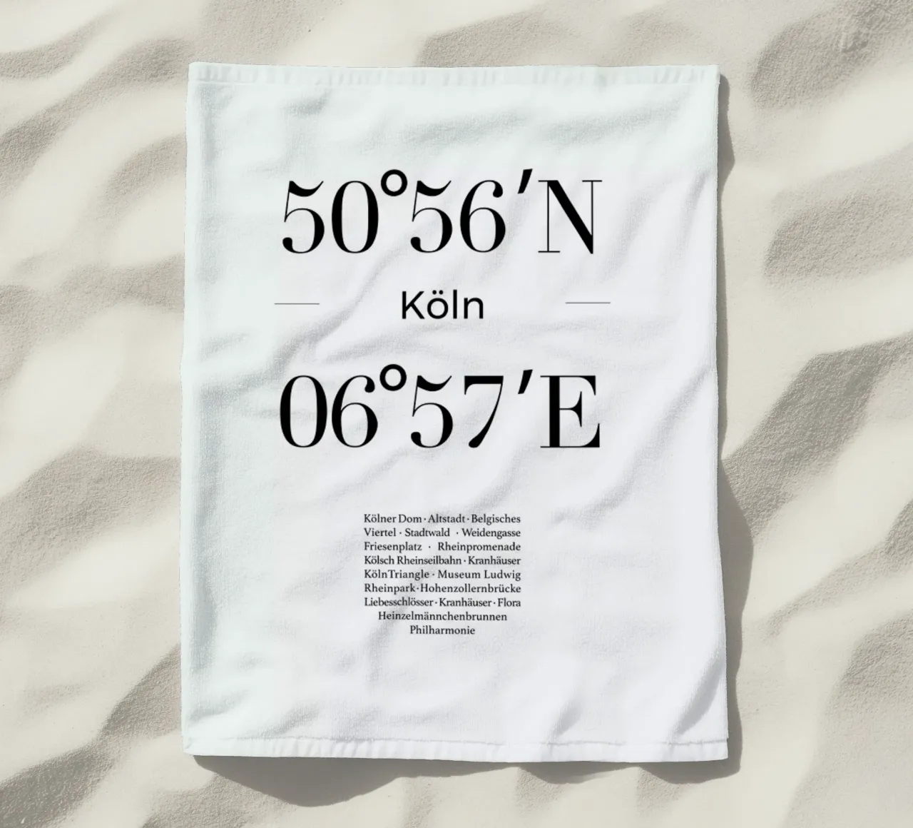 Köln telo mare da Studio One