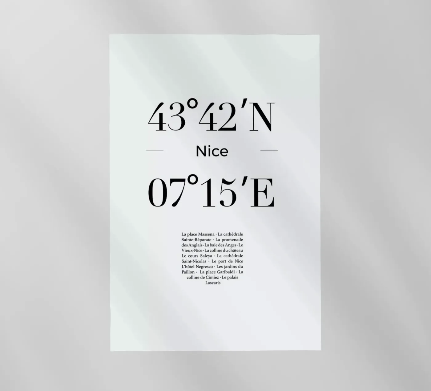 Nice pellicola backlit da Studio One