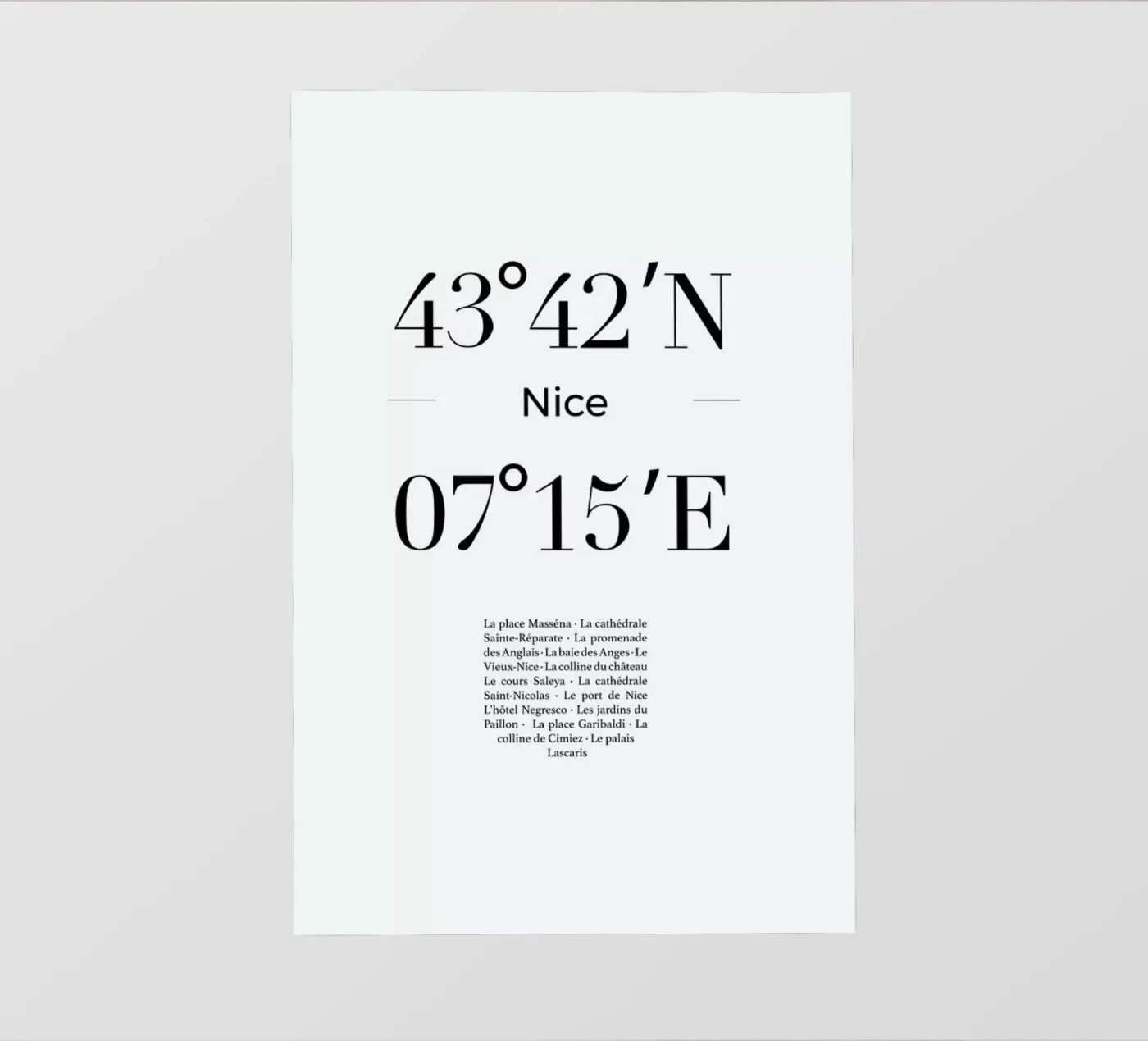 Nice pellicola backlit da Studio One