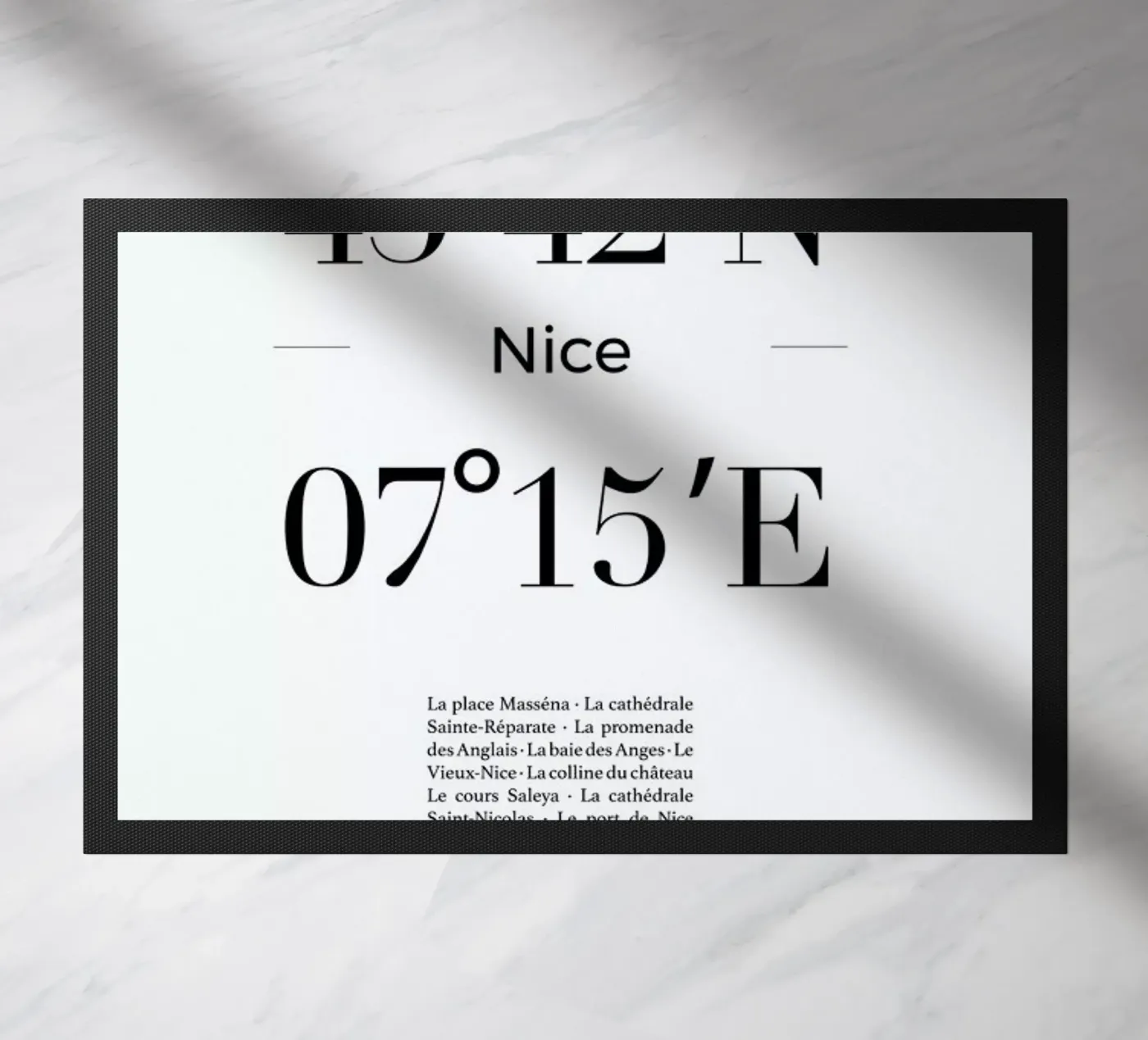 Nice deurmat van Studio One