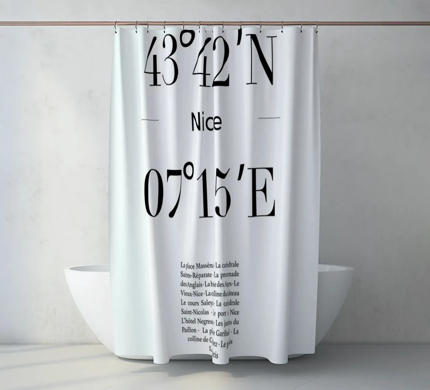 Nice Duschvorhang von Studio One