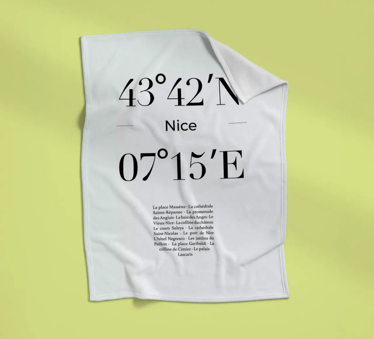 Nice Fleecedecke von Studio One