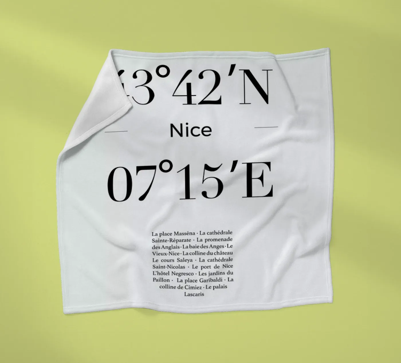 Nice Fleecedecke von Studio One